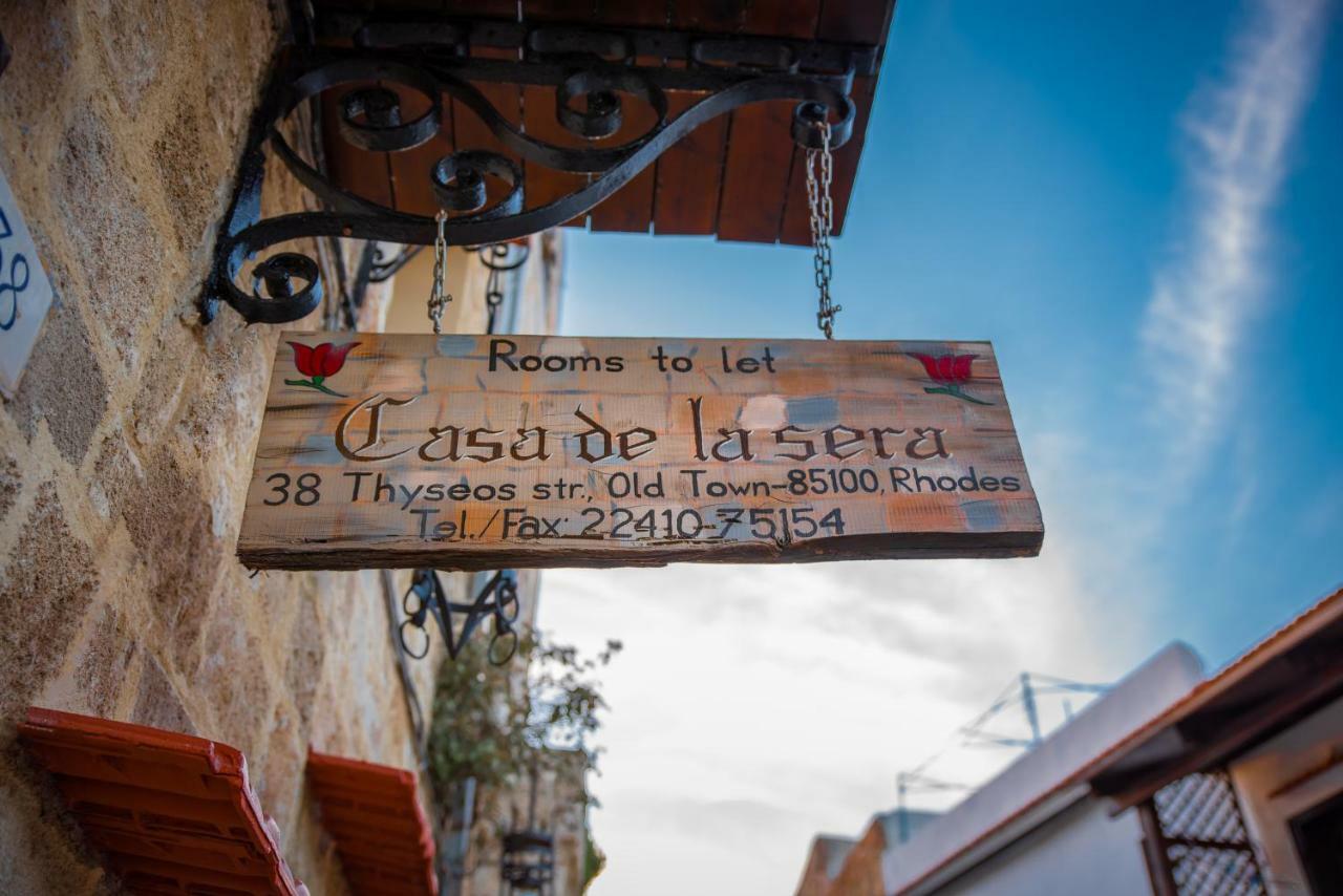 Casa De La Sera Rhodes City Bagian luar foto